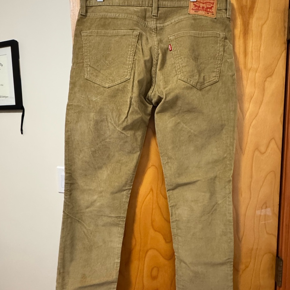 Levi's Men's Tan Corduroy Pants